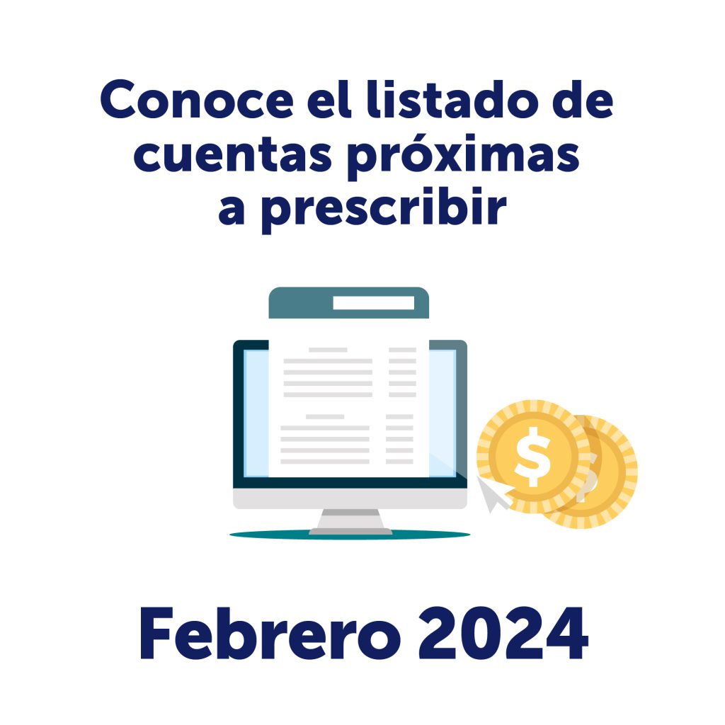 Cuentas próximas a prescribir 2024