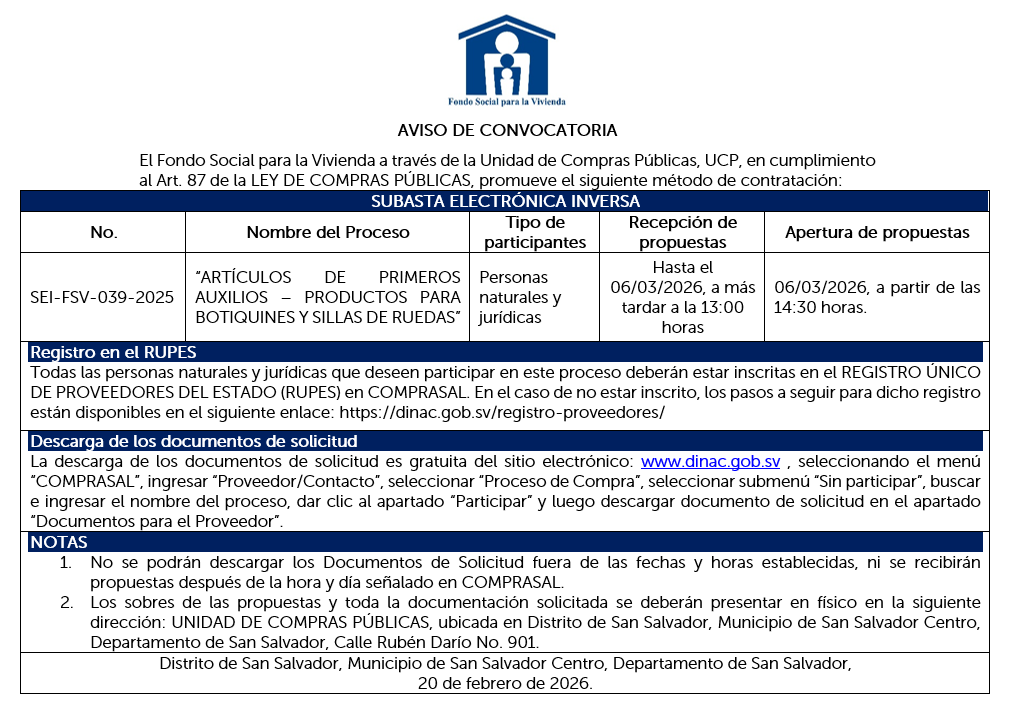 AVISO DE CONVOCATORIA SEI-FSV-039-2025 c2